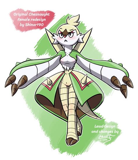 female chesnaught.